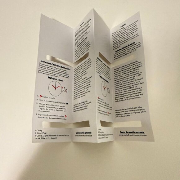 NWT - Disney Minnie Mouse Cardiff Classic Adult Analog Quartz Watch with Leather - Picture 9 of 16